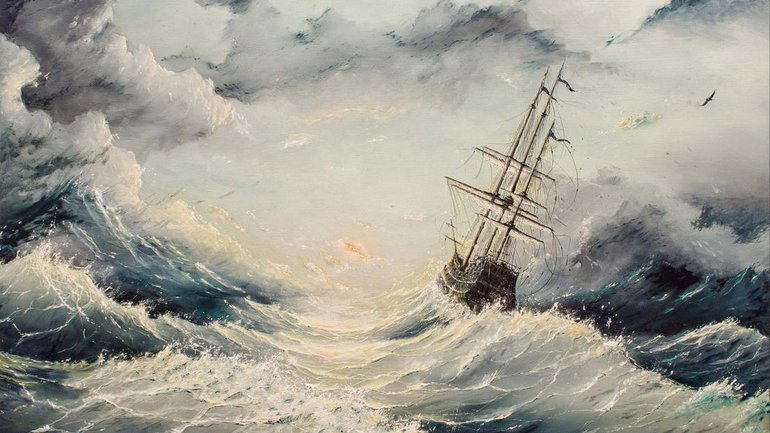 Dans la tempête