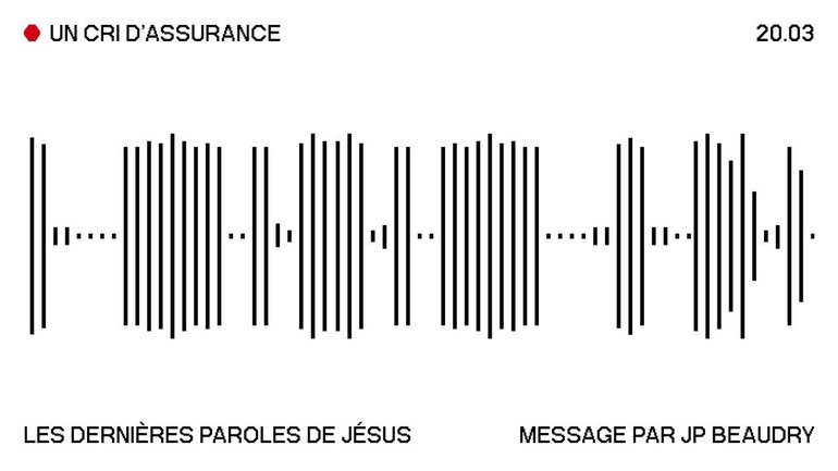 Un cri d'assurance | Jean-Philippe Beaudry