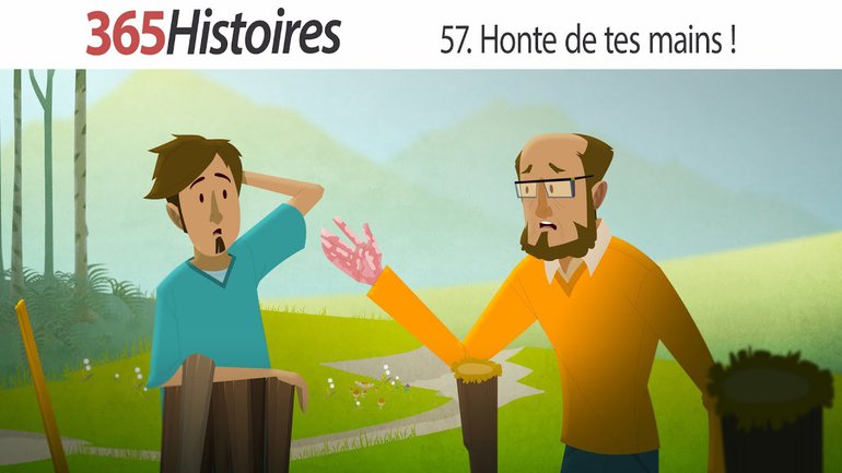 57. Honte de tes mains !