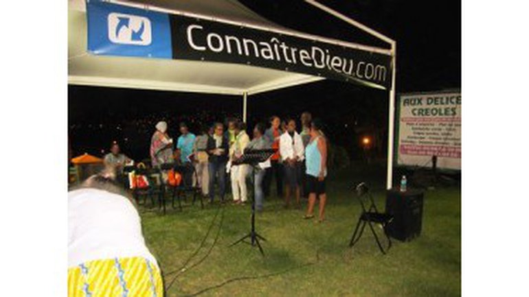 Évangélisation	 de plein air avec ConnaitreDieu.com en Martinique !
