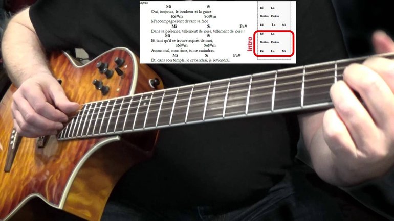 YAHWE - Samuel Olivier - L'ETERNEL EST MON BERGER - Tuto Guitare