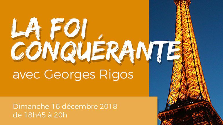 KBM "La foi conquérante" - Paris 16/12/2018