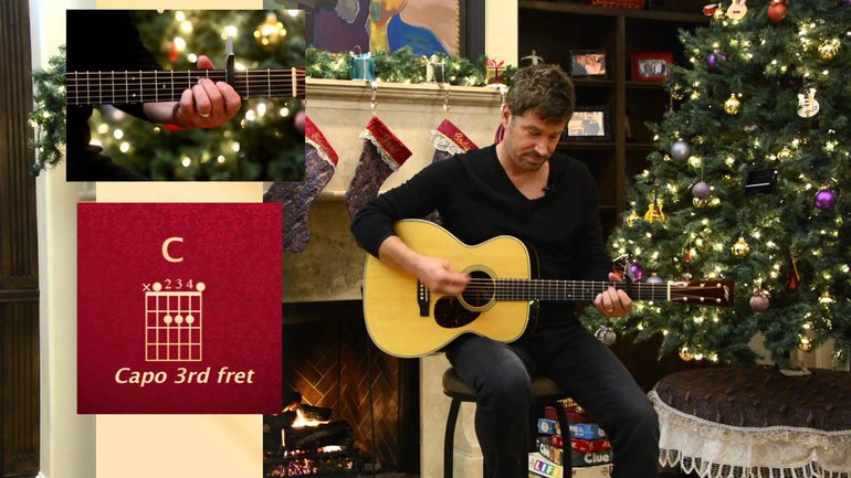 Ton nom (version Noël) - Paul Baloche - Tutoriel Guitare