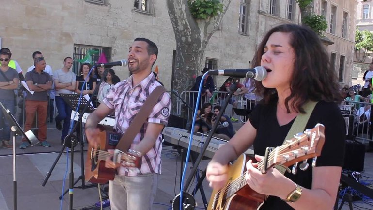 Louange ConnAIXion - Concert de la Marche pour Jésus - Marseille 2016