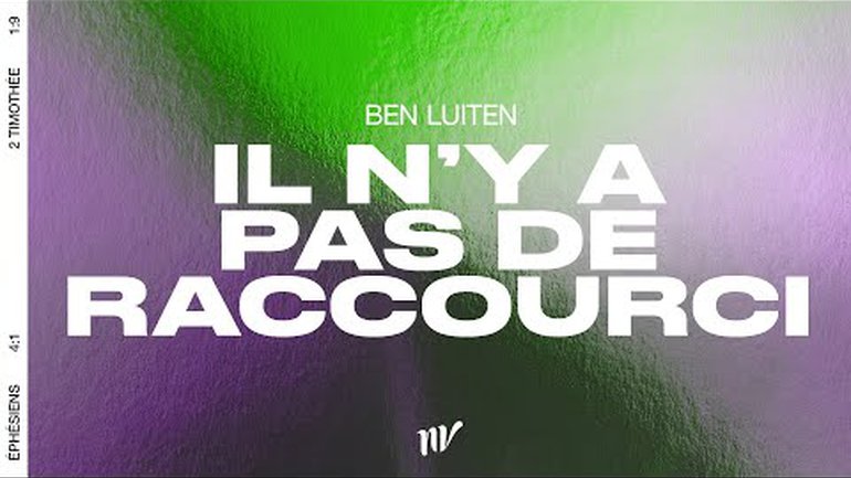 Il n'y a pas de raccourci | Ben Luiten |