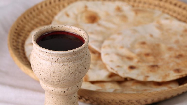 Le partage du pain et du vin